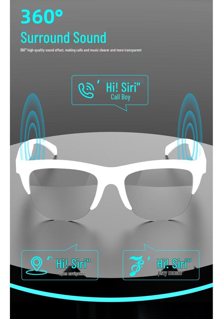 F01 Bluetooth Audio Sunglasses: Dual-Use Polarized Smart Glasses for Music, Calls & Cycling