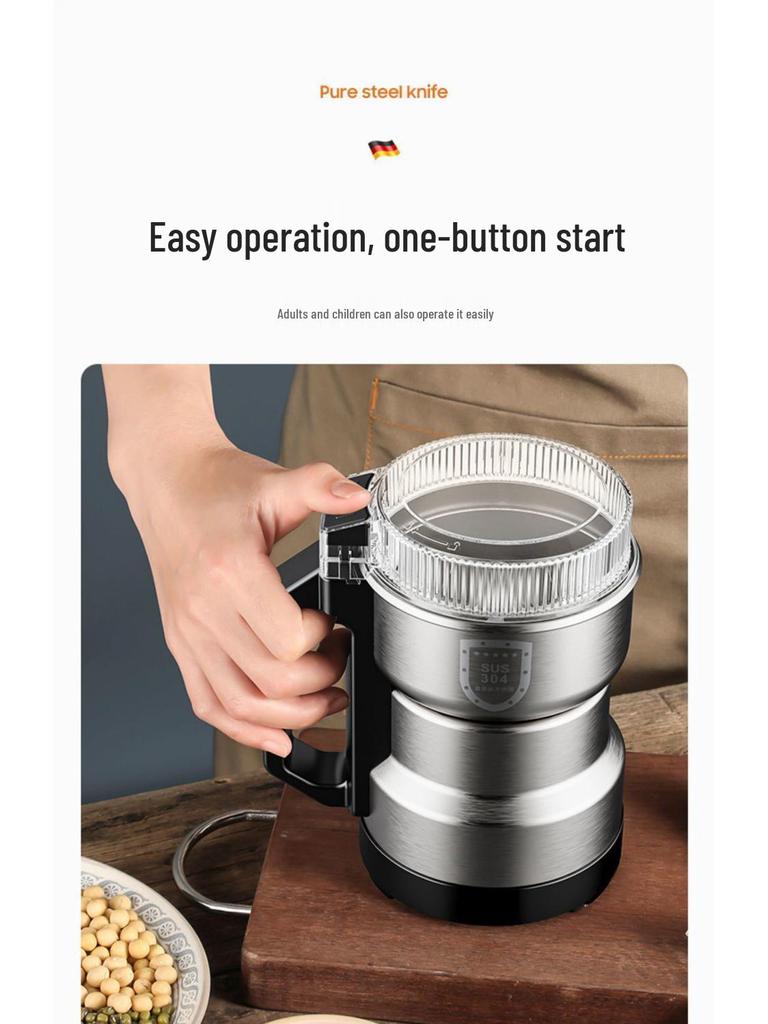 German Ultra-Fine Grinding and Crushing Machine for Grains and Cereals