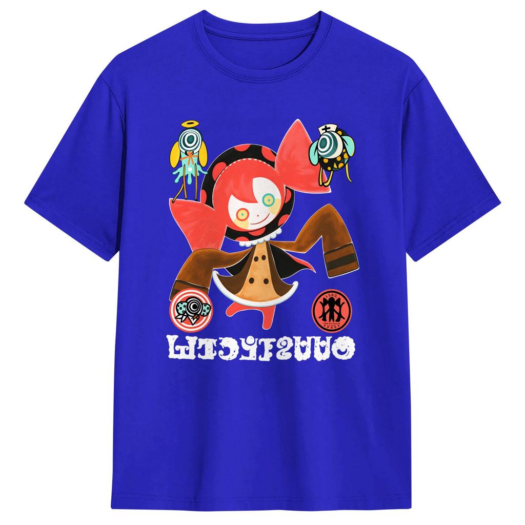 Mahou Shoujo Magi Madoka Magica Cotton T Shirts Hipster Tshirt for Unisex Summer YK Casual Casual Short Sleeve Tees