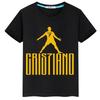 2026 Cr7 Ronaldo Football Star Oversized Cotton Tshirt Unisex Unisex Summer Luxury Brand Retro Leisure Loose Short Sleeve Tshirt