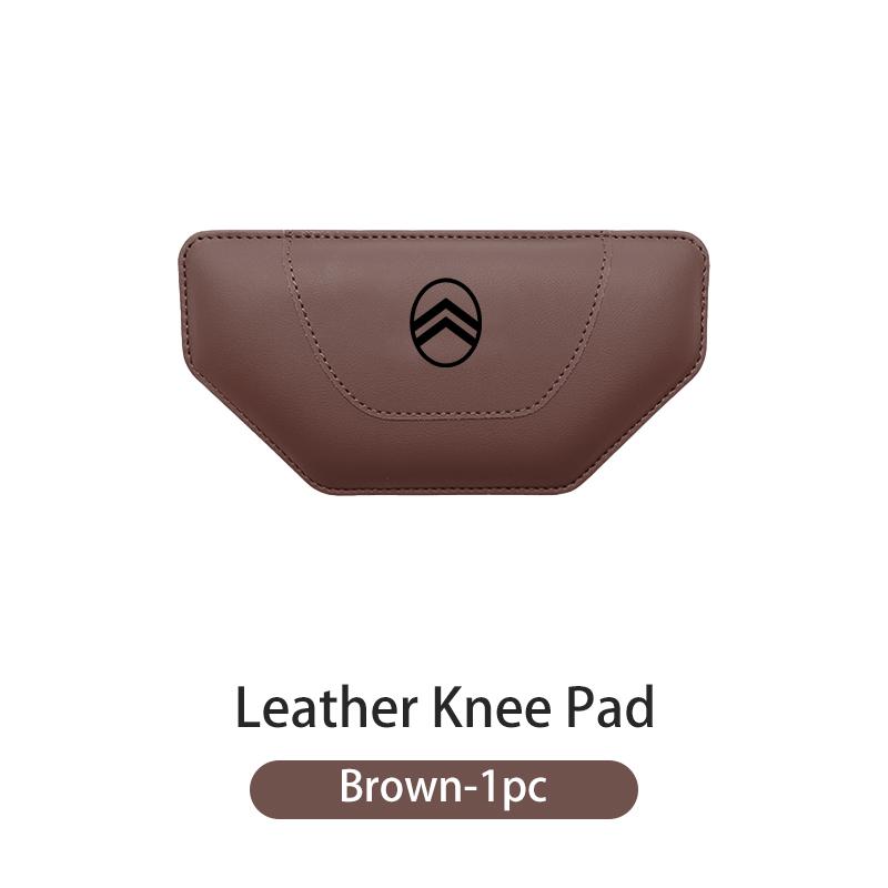Leather Car Knee Leg Protective Pad Foot Armrest Cushion For Citroen C4 C3 C5 C1 C2 VTS Berlingo Celysee Xsara Picasso Aircross