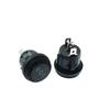 Waterproof KCD6 Round Power Switch with Light, Tripod Design, 2-Position, 23mm Outer Diameter, 20mm Hole Diameter