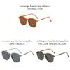 Retro Brown Sunglasses For Women With Uv400 Protection And Oversized Frames For Casual Outings