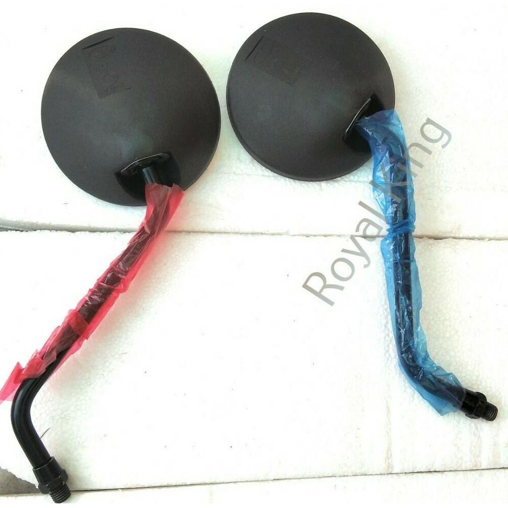 Royal Enfield Bullet 350Cc & 500Cc "Side Rear View Mirror" Black #597117