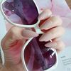 24Pcs Salon Artificial False Nails Tips Cosplay Matte Nail