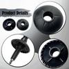 4 Pieces Hiking Poles Basket Replacement Part,Snow and Mud Baskets,Walking Sticks Tip