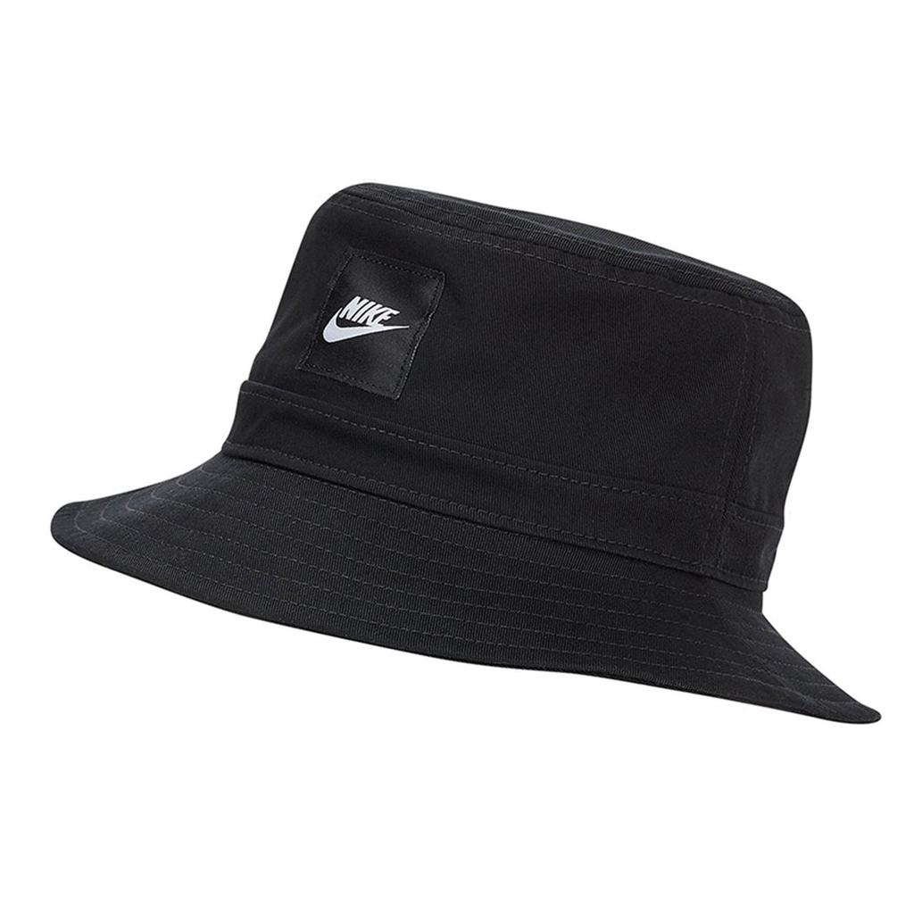 Nike Logo Cotton Woven Bucket Hat Kids' Black (Unisex) Bucket Hats CZ6125 010