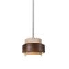 Yellow cave stone antique bedside bedroom pendant light, high-end Wabi Sabi style American retro bar counter, study room, restau