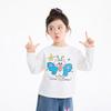 Girls' Cartoon Print Long-Sleeve T-Shirt
