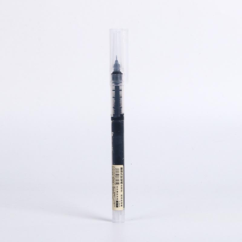 

Быстросохнущая черная гелевая ручка-роллер, большая емкость 0,5 мм - Идеально для студентов и практики 0.5mm