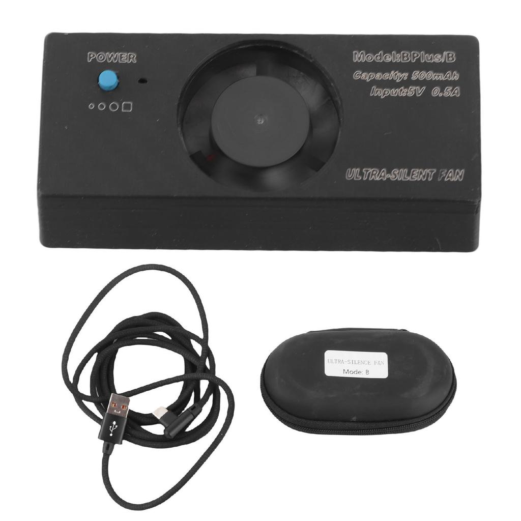 Camera Cooling Fan ABS Silent Type C Rechargeable Portable Live Broadcast Camera Cooler Fan for A7M3 A7M4 A6400 A6000