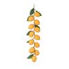 12 Fruits Simulation Lemon Branch with Green Leaves Lifelike Artificial Lemons Branches for Home Decor