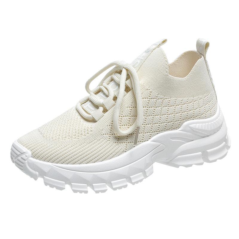 

2025 новые носки вязаные папины туфли прямые продажи с фабрики 36 бежевый