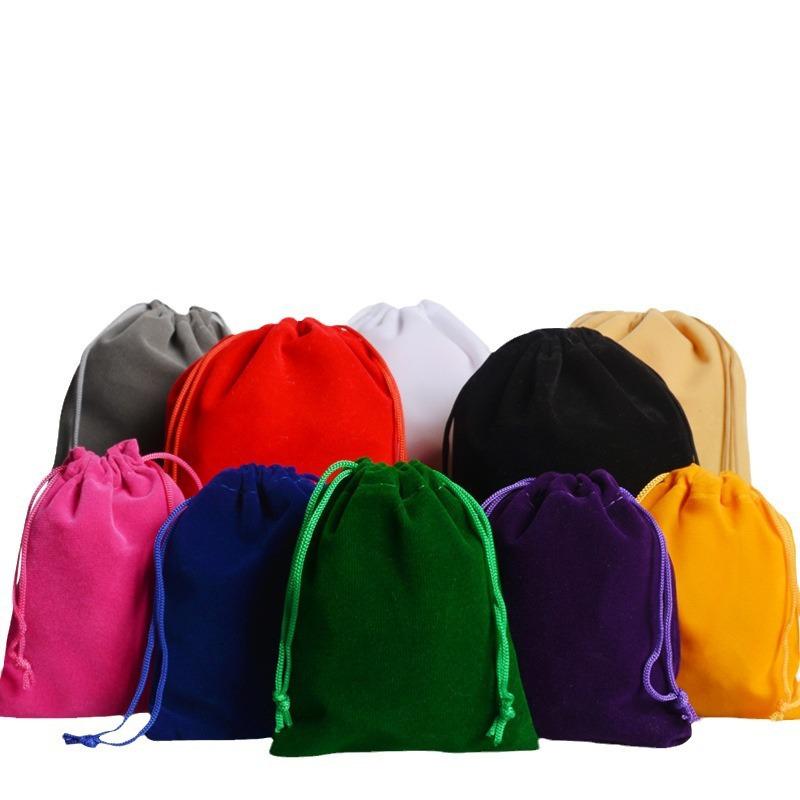 Velvet Drawstring Jewelry & Earphone Storage Bag