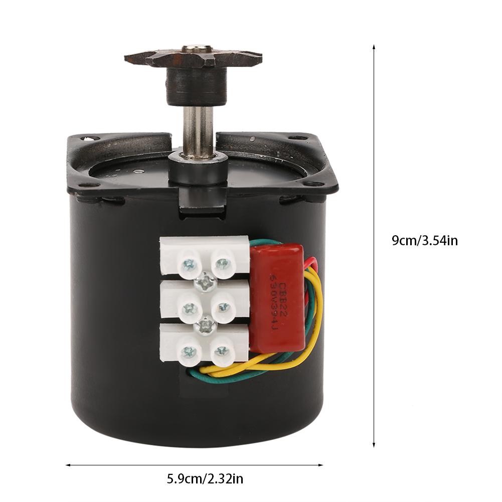 Incubatrice Accessorio Macchina Schiusa Motore Sincrono Reversibile Gira Uova (con Ingranaggio)