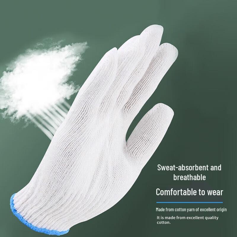 

Biao Fan Shang Rui Thickened Anti-Slip Work Gloves (12 Pairs)