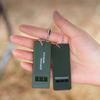 High Decibel Survival Whistle Outdoor 3-Frequency Emergency Whistles Keychain