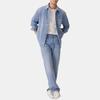 Levis Comfortable Casual Simple Single Button Long Sleeve Denim Jacket Men Jackets 004ZF-0000