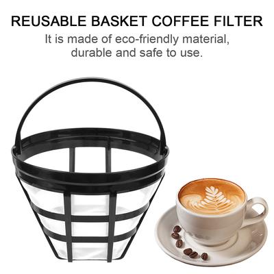 Reusable Coffee Filter Brewer Tool Refillable Basket Cup Style Coffee Machine Strainer Mesh Coffee Maker Accessories