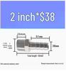 304 Stainless Steel Hex Threaded Water Hose Barb Connector