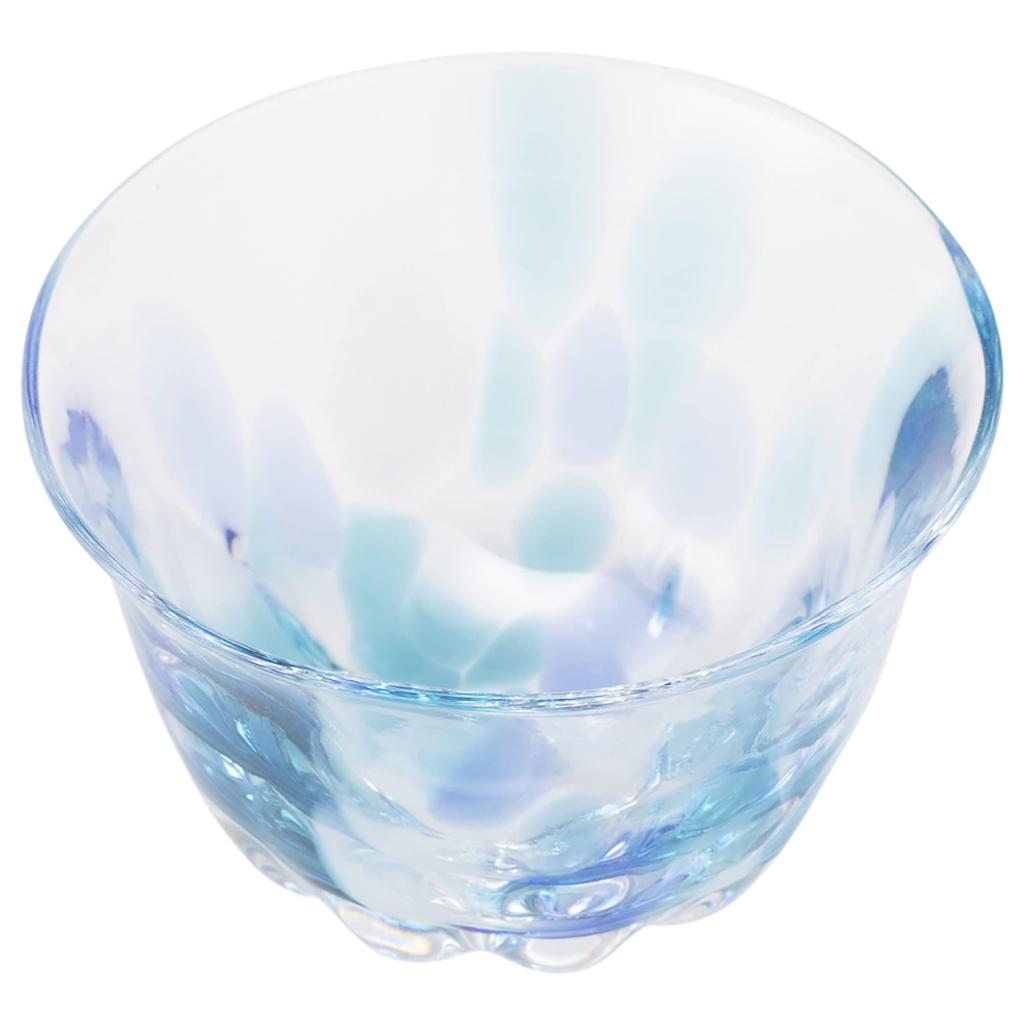 Mizusaki Glass Sake Cup, Approx. 45ml, A6022, Made in Japan, MKG-436022