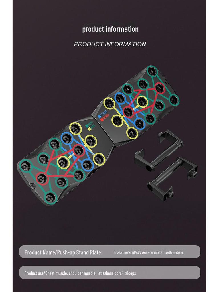 3-in-1 Push-Up Board for Building Chest and Abs