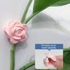 10Pcs Plant Fixing Clips Climbing Vine Wall Fixture Clips with Adhesive Leaf Flower Design Fixing Clips for Indoor Outdoor Pothos Wall Vines