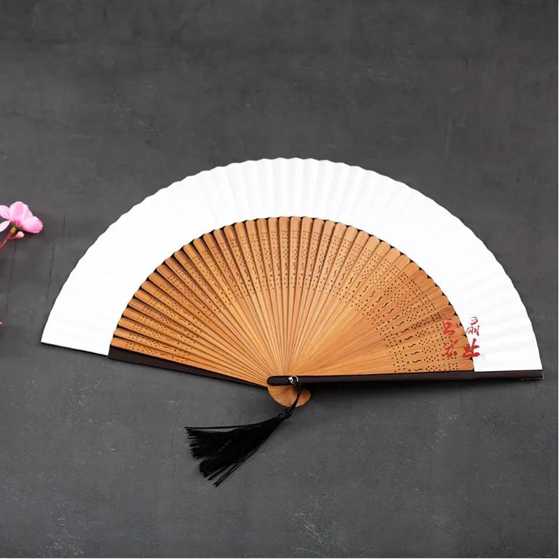 Chinese Style Ladies Portable Small Fan Gift Folding Fan Dance Hanfu Folding Fan