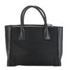 Used PRADA Tote Bag concept Nylon/leather black Shoulder