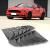 2Pcs Carbon Grain Side Window Louvers Sturdy Side Window Scoops Vents for Ford Mustang 15-17