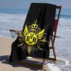 Proof Beach Towel with Borussia Dortmund Pattern - Soft,absorbent,quick-drying,machine Washable - Perfect for Swimming,camping,bathing