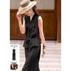 TERRE BLEUE Women's Sleeveless Top & Wide-Leg Pants Set