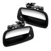 LH & RH Side Exterior Door Handle Chrome Lever For 93-98 Toyota T100 TO1311135