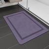 Quick-Dry Anti-Slip Diatom Mud Bathroom Floor Mat - Water Absorbent, Easy to Clean, Decorative Door Mat.