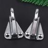 2Pcs 316 Stainless Steel Marine Spring Snap Fending Hook Marine Boat Spring Snap Attach Rope Fender Boat Hardware