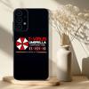 Game Resident Evil Video Phone Case For Samsung S 25,24,23,22,30,21,10,9,Ultra,Plus,Lite,FE,4,5G Black Soft Case