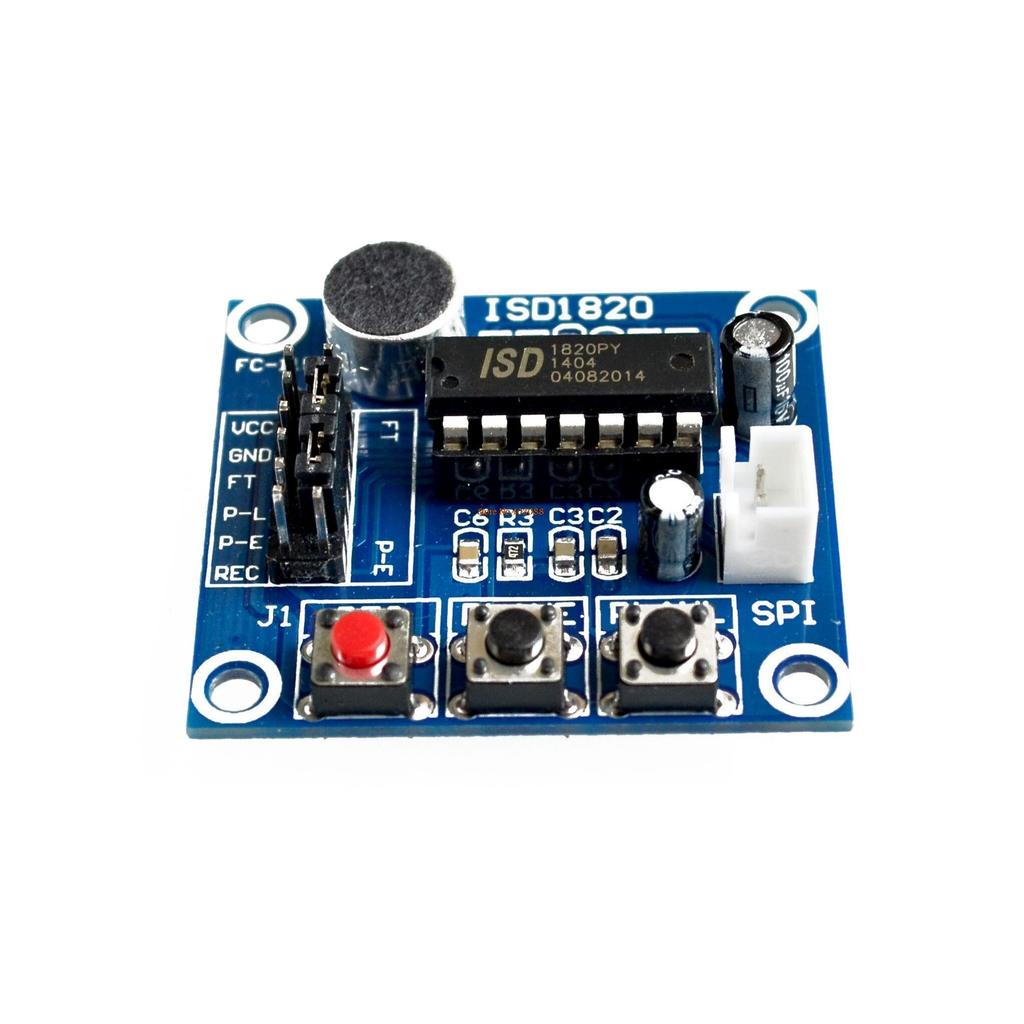 ISD1820 recording module voice module the voice board telediphone module board with Microphones