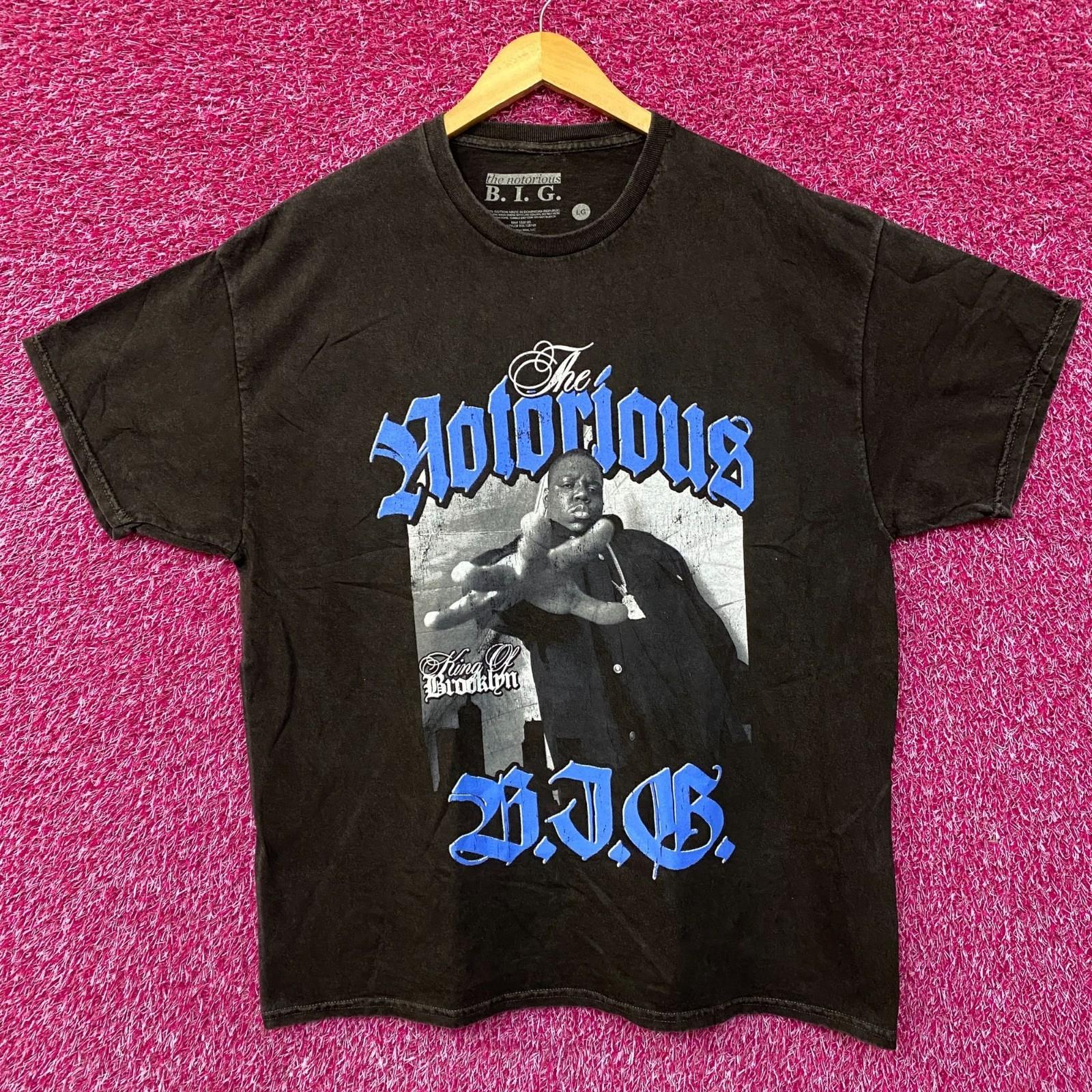 

The Notorious B.I.G. Король Бруклина Большая Хлопковая Футболка 100% Мужские Футболки Топ S