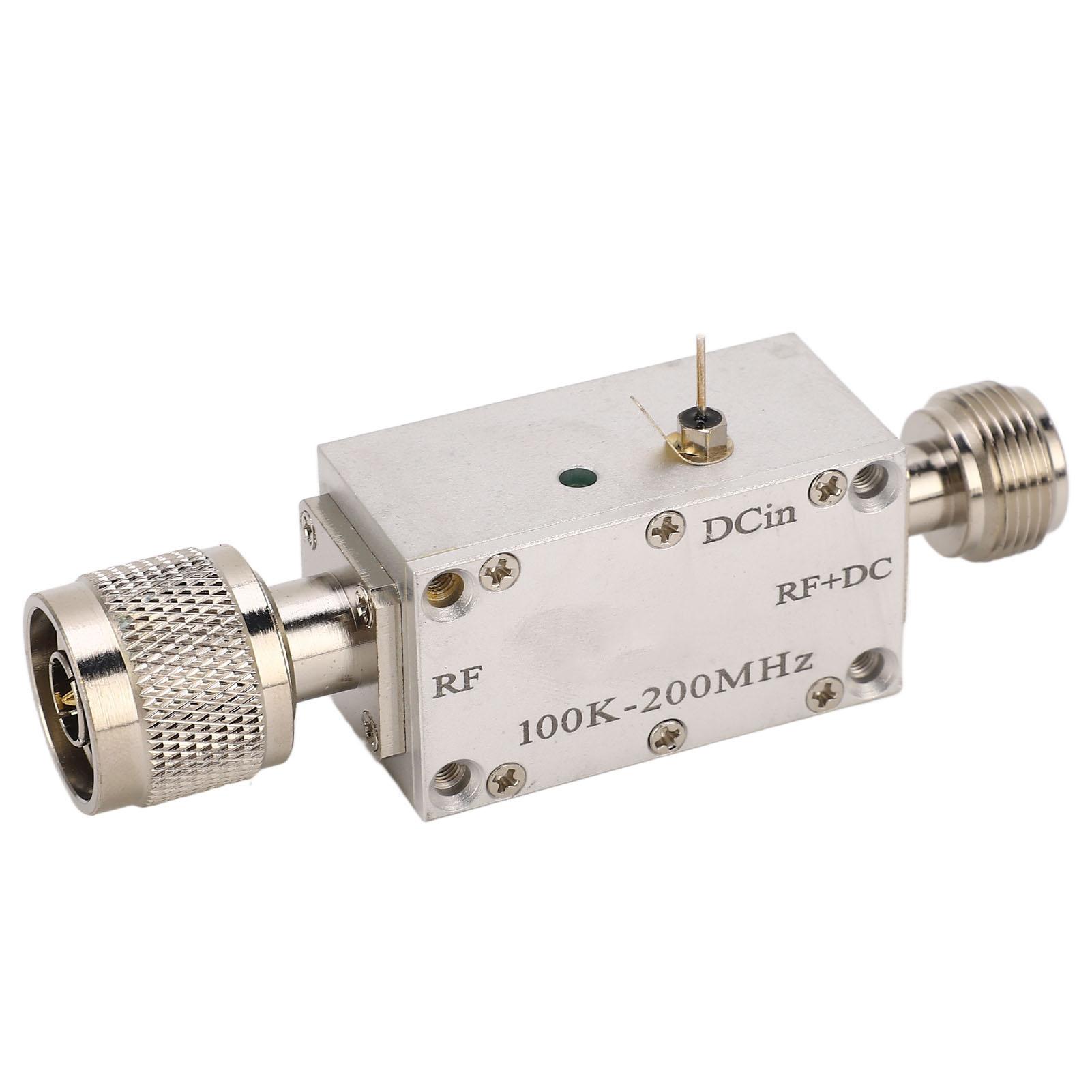 

Трійник зміщення T-подібний високочастотний радіочастотний широкосмуговий підсилювач модуль постійного струму блокувальник коаксіальний живильник для оптичного