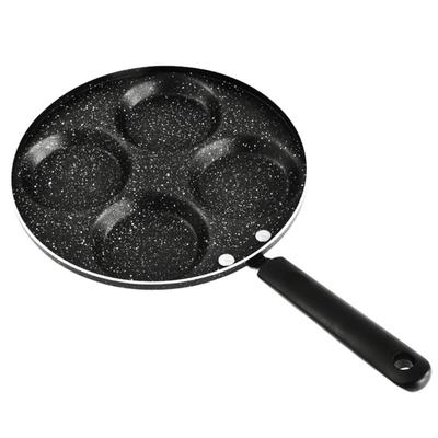 Kitchen Cooking Utensils with 4 Holes Efficient Eggs Fryings Pans Kitchen Cookware DIY Breakfast Appliances