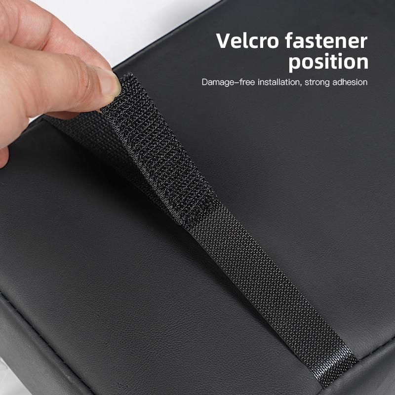Keychain Car Armrest Box Leather Pad Auto Armrest Mat High Quality Auto Accessorie For Volvo Rdesign V60 V40 XC60 XC90 V50 XC40