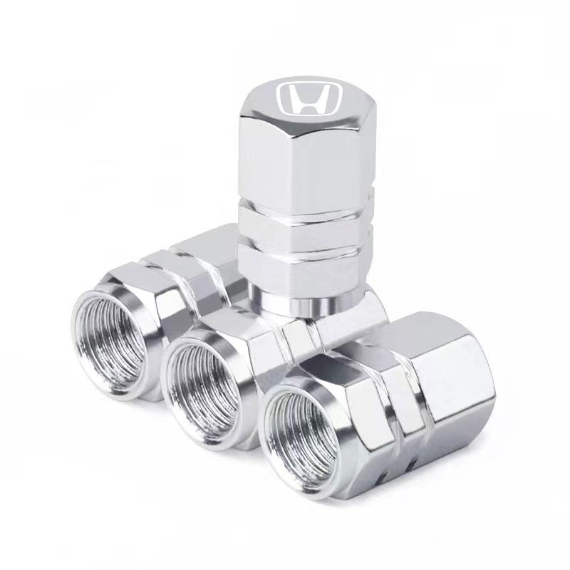 4pcs/set Car Wheel Tire Valve Caps Tyre Stem Covers Accessories For Honda Civci FIT CRV Accord Jazz HRV Dio Stepwgn Prelude ydcp00