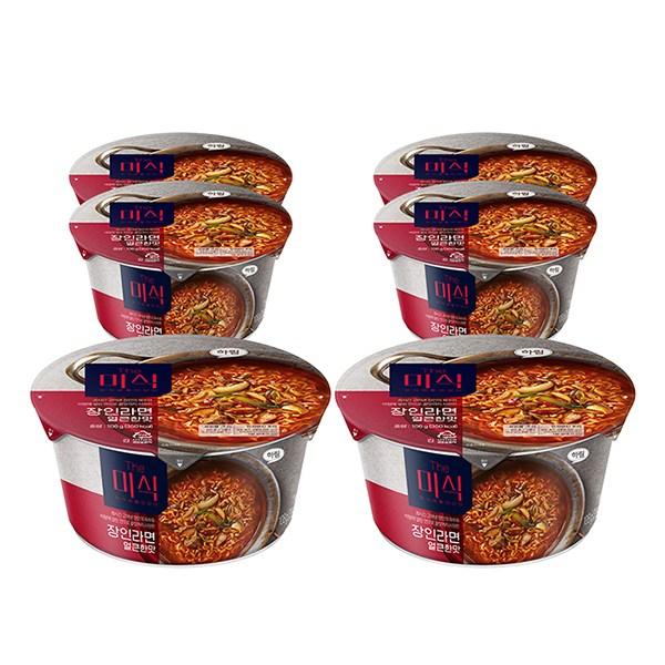 

Pile type artisan ramen spicy cup ramen 106g, 6 pieces