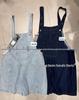 Xiao Wang's Summer Korean Style Loose Plus Size Retro Denim Overalls Shorts