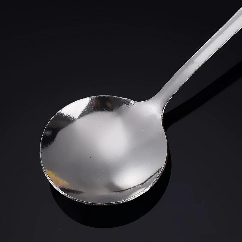 Stainless Steel Spoons Ice Cream Spoons Long Handle Coffee Spoons Stirring Spoons Dinnerware Kitchen Utensils