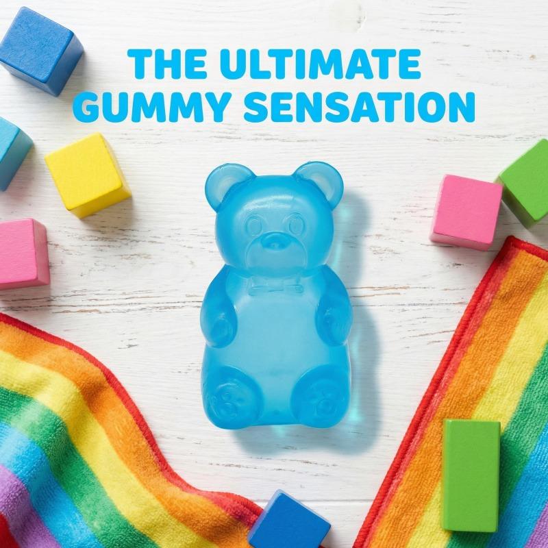 Needoh Gummy Bear Squishy Toy, Maltose Stress Ball For Kids Adults,Cute Animal Squeeze Fidget Toy, Solid Decompression Gift