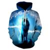 Herbst/Winter 2019 Herren- und Damenmode 3D-Hoodie süßer Panda Galaxie Weltraum bedruckte Mütze Sweatshirt Pullover