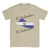 Flags And Tradition El Salvador Design TShirt Unisex Awesome 100 Cotton Tee Shirt O Neck Short Sleeve T Shirt Summer Clothes