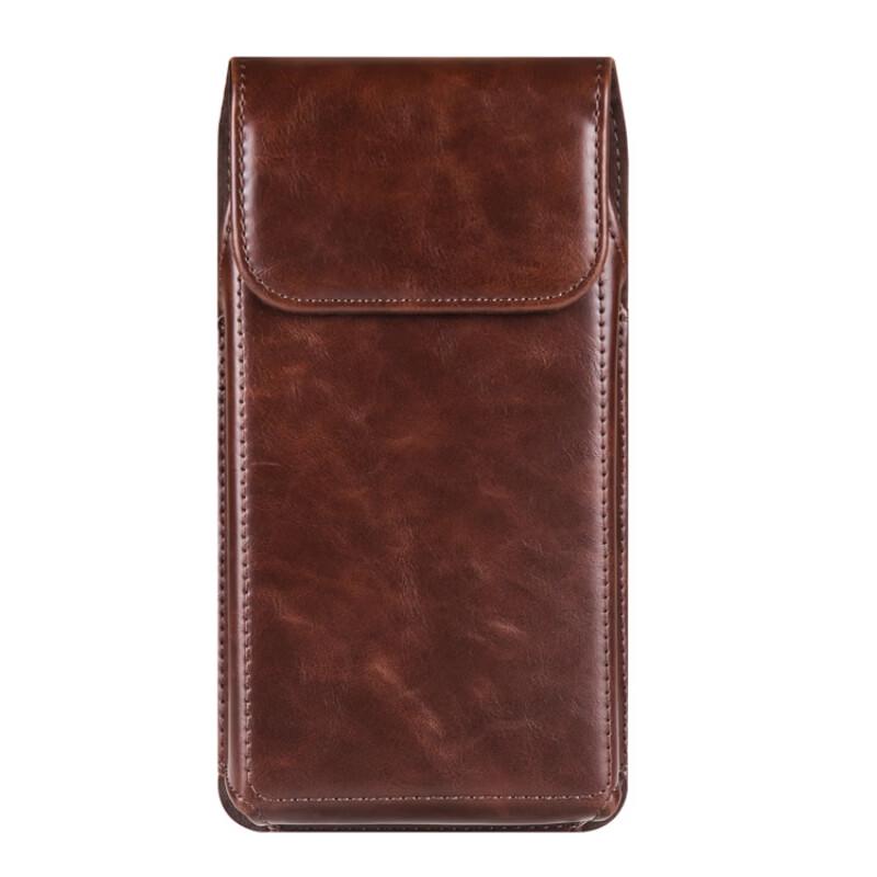 Vertical Magnetic Buckle Phone Waist Bag