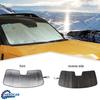 Front Windshield Sun Shade Foldable Sunshade Protector For Bronco Sport +